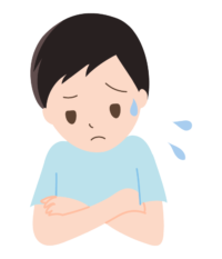 心配顔